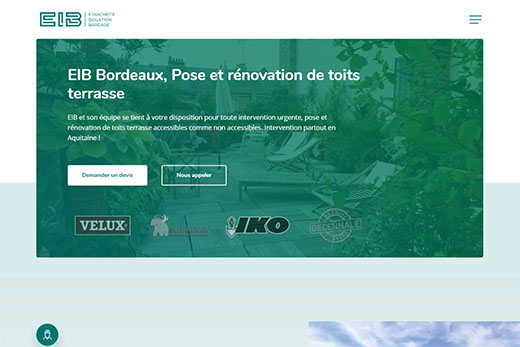 eib-bordeaux.fr, site web réalisé par l'agence Gadvert à Bordeaux