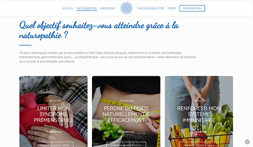 naturopathie-pessac.fr, site web réalisé par l'agence Gadvert à Bordeaux